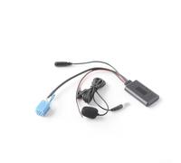 Wireless Music AUX Adapter With Hands Call Kit For FIAT Ducato Vehicle Stereo, And Play Installation With Built In Microphone For Clear Communication