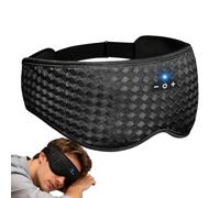 Wireless Music Case - Breathable Mesh Earbuds, Ergonomic Audio Headband, Adjustable Eye Mask, Comfortable Sleep Headphones for Family, Friends, Travel, Home, Indoor, Yoga, Cinema,