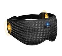 Wireless Music Eye - Breathable Mesh, Three Dimensional Eyes Cloaks, Adjustable Head Strap Sleeping Covers, Wireless Earphone Sleep Cover, Comfortable Travel Obscure | for Men Women Home Indoor