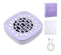 Wireless Nail Dust Collector: Small Size For Salon, Reliable ABS Structure, Suction But Strong, Clean Nail Files Environment | Dust Free Solution For Nail