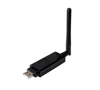Wireless Netcard AR9271 USB -WIFI Adapter Removable 2DBI Antenna Adapter for Stable Internet Access TV Computers, Black ABS Shell Material