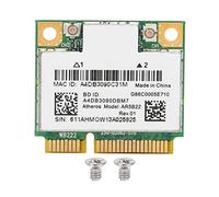 Wireless Network Card,300Mbps Transmission Rate,2.4 and 5G Dual Band Wireless Network,Equipped with Bluetooth Compact and Small for XP WIN7 WIN8 WIN10