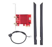Wireless Network Card Adapter PCIE WiFi 8774Mbps Tri Band Gigabit for Desktop PC