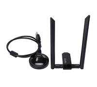 Wireless Network Card Ultra Fast 1200Mbps Dual Band USB 3.0 WiFi Adapter with Enhanced Signal for PC Desktop ABS Material