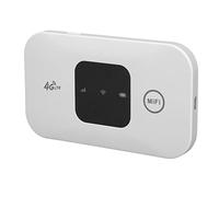 Wireless Network Router, Pocket 4G LTE Internet Hotspot with SIM Card Slot, LED Display, 2100mAh Battery, 10 User Connect, Travel WiFi Modem Dongle for Phone Computer Laptop