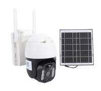 Wireless Outdoor Camera, 1920×1080P 4G Communicating Module Surveillance Camera with 320 Degree Rotation for Remote Monitoring