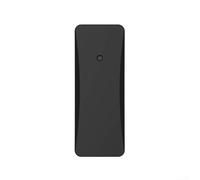 Wireless Outdoor Remote Weather Sensor, Digital Weather Station Remote Sensor Indoor Outdoor Temperature Humidity Monitor With 3 Channel Support LCD Screen Wall Mountable Black