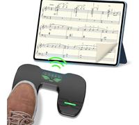 Wireless Page Turner Bluetooth Music Page Turner, Silent Turner Pedal for iPad Tablets Android IOS Phones Keyboard Foot Switches