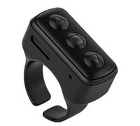 Wireless Page Turner Ring - Seamless kindles E-Book & Short Video Navigation, Universal Mobile Shutter, 5.4 Low Latency + Digital Display Case, Soft Touch Polymer | Perfect for Gym Cooking