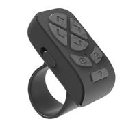 Wireless Page Turner - Scrolling Ring, Camera Selfie Remote | Camera Shutter Selfie Button Music Control Ring Stable, Camera Shutter Remote to Take Pictures Short Videos Tiktokk Images