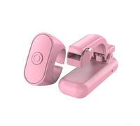 Wireless Page Turners, Remote Control For Kindle EBook Reader Hands-Free Reading Clicker 10M Range Type-C Charging For Auto Reading(Pink)