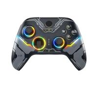 Wireless PC Gamepad, Bluetooth Joystick Controller for PC Windows, Ni&nt&en&do Sw&it&ch, Android/iOS, RGB, Ha&ll Effect(X15)