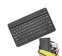Wireless PC Keyboard - Silent Bluetoth Keypad, Portable Computer B0ard | Flat Rechargeable Typing Panel with Comfortable Layout, Rechargeable Wireless Keyboard for Offices Desk Smartphone Home Setup