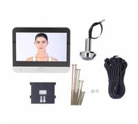 Wireless Peephole Camera, 1080P HD Digital Door Viewer with Motion Detection, with 4.3 Inch TFT Color LCD Display, Supports WiFi, PIR Sensor for Night