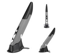 Wireless Pen Mouse, 2.4GHZ Wireless Optical Mini Pen Mouse, Vertical Pen Type Wireless Mouse, USB Stylus for Computer PC Parts (PR-03)