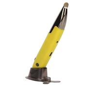 Wireless Pen Mouse Small Portable Luminous Rechargeable for PC Laptop Classes and Meetings ABS (Yellow)