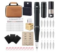 Wireless Permanent Makeup Machine Wireless Eyebrow Tattoo Machine - Micro-Needling Device with Portable Power Source,Beauty Tool for Professional Eyebrow Artistry,B