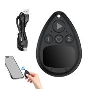 Wireless Phone Clicker, Wireless Cell Phone Clicker with No Noise, Electronics Screen Protection Clicker for Vlogging, Watching Videos, Music Listening, Working