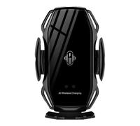 Wireless Phone Holder | Auto Clamping Charger | Car Mount Stand | Auto Clamping Wireless Phone Holder Induction Charging For Car Desktop Phone Securely Within Reach And Fully Charged With Ou