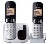 Wireless Phone Panasonic Corp. Duo Kx-Tgc212Sps (2 Pcs) Black/Silver NEW