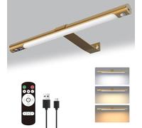 Wireless Picture Lights for Wall,Battery Operated picture light with Remote Control,Rechargeable LED Painting Light,Motion Sensor Light with 3 Lighting Modes,Display Lamp for Artwork,Dartboard