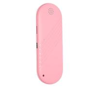 Wireless Pillow Speaker, Bone Conduction Stereo, MP3 and Bluetooth 5.3 Mode, Timing Function, Portable Sleep Headphones for Deep Sleeping, 20 Hours Playtime (Pink)