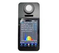 Wireless Plant Light Analyzer Portable Full Spectrum Analyzer Bundle Kit, Spectrometer For LED Grow Lights, Easy Data Reading