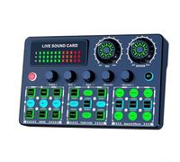 Wireless Portable Audio Mixer Perfectly Suited for Podcasting, For Streaming, and Gaming Activities (White)