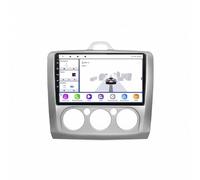 Wireless Portable Car Play Screen for Ford Focus Exi MT AT 2004-2011 Portable Ips Touch Screen Rear Camera, Bluetooth/Voice Control/Mirror Link/Gps, 4 Core 4G+64G