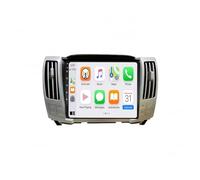 Wireless Portable Car Play Screen for Lexus RX300 RX330 RX400 2004-2007 Portable Ips Touch Screen Rear Camera, Bluetooth/Voice Control/Mirror Link/Gps, 8 Core 6G+128G