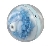 Wireless Portable Cool Mist Maker for Personal Spaces or Shared Environments Anywhere You Go (Blue)