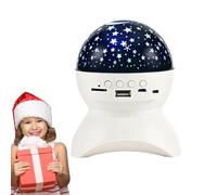 Wireless Portable Speakers, Projection Speaker, LED Night Light | Speaker Lighting, Night Light, Projector with Colorful Projection Lamp for Decor