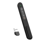 Wireless Presentation Clicker 328FT Range 2.4GHz Wireless Remote for Powerpoint Computers Laptops Mac Control Hyperlinks and Volume Effortlessly