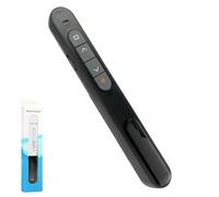 Wireless Presenter Remote with Red Laser Pointer, 328FT Range, 2.4GHz USB & Type-C Clicker for PowerPoint, Google Slides, Keynote - Features Hyperlink & Volume Control, Extensive Compatibility
