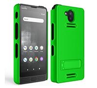 Wireless PROTECH Case Compatible with Sonim XP10 (XP9900), Protective Shell Case with Kickstand and Screen Protector (Lime Green)