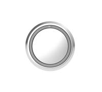 Wireless Push Button with Led Confidence Light Round, grey