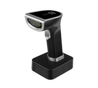 Wireless QR 2D Barcode Scanner with Cradle Handheld USB Wired Bar Code Reader Support Paper and Screen Compatible with Windows Android Mac Manual/Continuous/Auto-Induction Trigger Scanning for