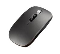 Wireless Quiet - Rechargeable, Ergonomic with 2.4G AI Voice - USB with Quiet 1600 DPI, 28 Languages Translator for PC, Laptop and Desktop