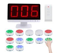 Wireless Quiz Answer Game System with Multiple Buzzers and Answering Modes for Interactive Family and Contest Use