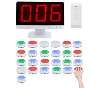 Wireless Quiz Answer Game System with Multiple Buzzers, Answering Modes, and Status Colors for Interactive Game Shows and Family Debates