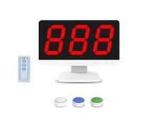 Wireless Quiz Buzzer System with Remote Control - Multiple Buzzers and Answering Modes for Game Shows and Parties