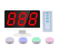 Wireless Quiz Buzzer with 3 Game Modes and 100 Meters Range for Classroom and Competition Use