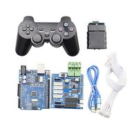 Wireless RC Controller Kit With PS2 Joystick R3 Board 4 Channel Motor Driver Board For Arduino Mecanum Wheel Robot Car Mecanum Wheel