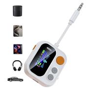 Wireless Receiver Transmitter - Wireless TV Adapter | Audio Adapter Portable with Color Display for Tech Savvy Individuals Home Stereo Users Music Lovers Travelers Enthusiasts
