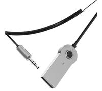 Wireless Receiver - Wireless Audio Adapter, Bluetooths Aux Adapter | Music Streaming For Car Stereo, Bluetooths Receiver With Built-in Microphone, Handsfree Car Kit For PC And Smartphones