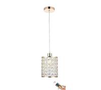 Wireless Rechargeable Chandelier Pendant Light with Remote Control, Battery Operated Cordless Hanging Lamp for Kitchen Island and Dining Table, Easy Installation