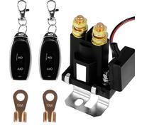 Wireless Remote Battery Disconnect Switch Isolator 12V DC 500A Battery Cut Off Switch Anti-Theft Battery Kill Switches Remote Control Car Isolator Switches for Car, RV, ATV, Truck, Camper, Boat