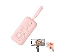 Wireless Remote Control,9 Buttons Smart | Rechargeable Remote | for Phone Projector Camera Novel Reading Presentation Workplace Classroom Garage Conference