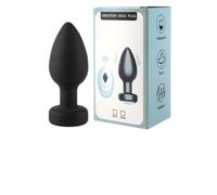 Wireless Remote Control Anal Vibrator Butt Plug Men Prostate Massager Female Vagina Vibrators Masturbator Sex Toy for Gay Couple(Black,Remote Control)