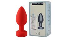 Wireless Remote Control Anal Vibrator Butt Plug Men Prostate Massager Female Vagina Vibrators Masturbator Sex Toy for Gay Couple(Red,APP)